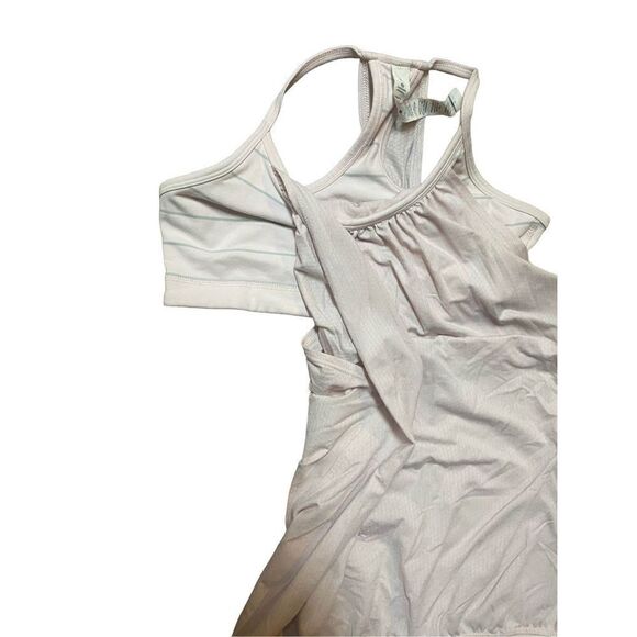 Lululemon No Limit Tank Top Shirt w Built in Sports Bra size 4 light pink - Picture 7 of 7